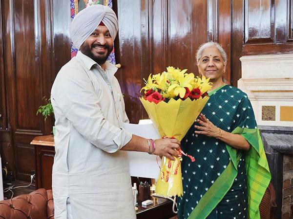 Ravneet Singh Bittu Meets Nirmala Sitharaman to Discuss Punjab's Needs