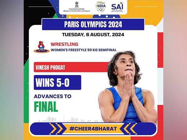 Vinesh Phogat to Fight for Gold at the Olympics