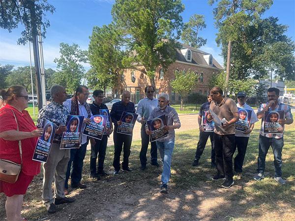 Sindhi Foundation Protests in Houston for Kidnapped Hindu Girl Priya Kumari