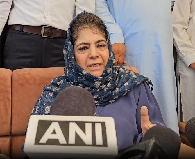 Mehbooba Mufti Highlights PDP's Achievements in South Kashmir Ahead of Elections