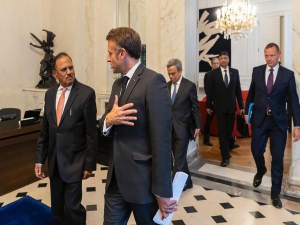 Ajit Doval Meets French President Macron to Strengthen India-France Ties