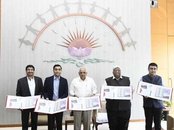 Gujarat Chief Minister Bhupendrabhai Patel Unveils Stamp Celebrating 25 Years of Mundra Port