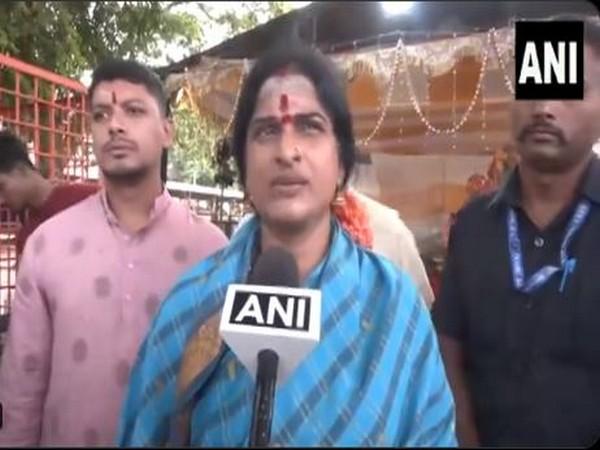 BJP Leader Madhavi Latha Demands Action After Goddess Durga Idol Desecrated in Hyderabad