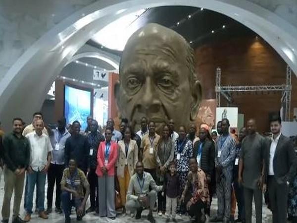 African Journalists visit the Statue of Unity