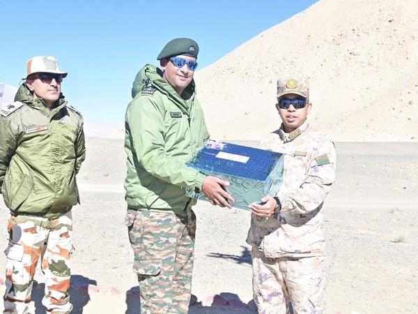 Indian, Chinese army exchange sweets on Diwali at Chushul-Moldo border meeting point