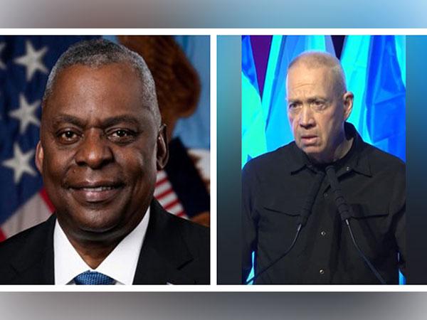 US Defense Secretary Lloyd Austin and Israeli Defense Minister Yoav Gallant Discuss Middle East Tensions