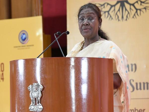 President Droupadi Murmu Attends First Asian Buddhist Summit in New Delhi