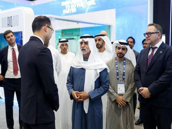 Nahyan bin Mubarak tours several pavilions at ADIPEC 2024