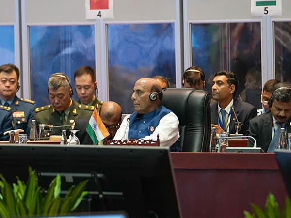 Rajnath Singh Attends ASEAN Defence Ministers' Meeting in Laos