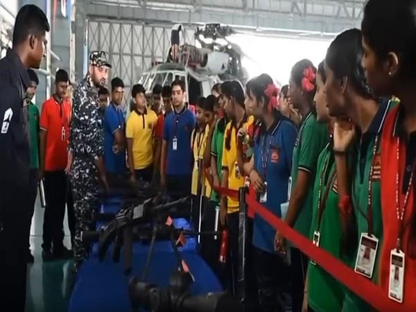 Over 10,000 Students Visit Indian Navy Air Station in Visakhapatnam for Navy Day Celebrations