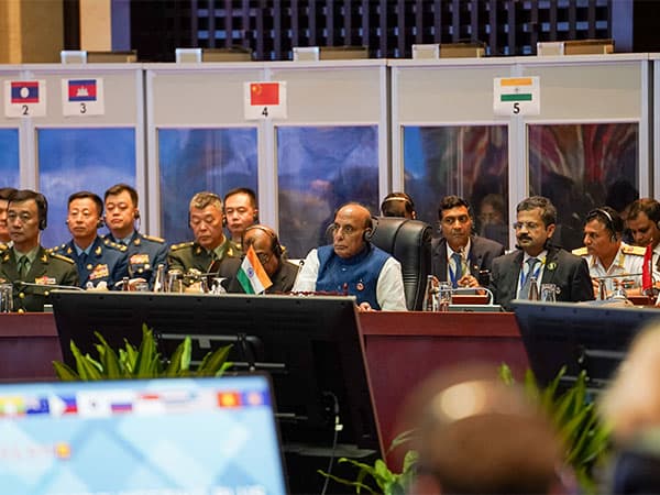 Rajnath Singh Advocates Dialogue at 11th ASEAN Defence Ministers Meeting in Laos