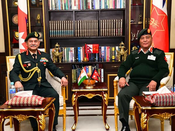 Indian Army Chief discusses bilateral defence cooperation with his Nepali counterpart