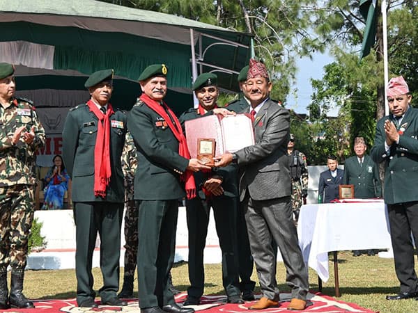 Army chief General Upendra Dwivedi attends Ex-Servicemen Rally in Nepal 