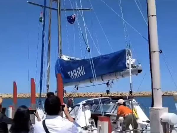 INSV Tarini Begins Second Leg of Navika Sagar Parikrama-II from Australia to New Zealand