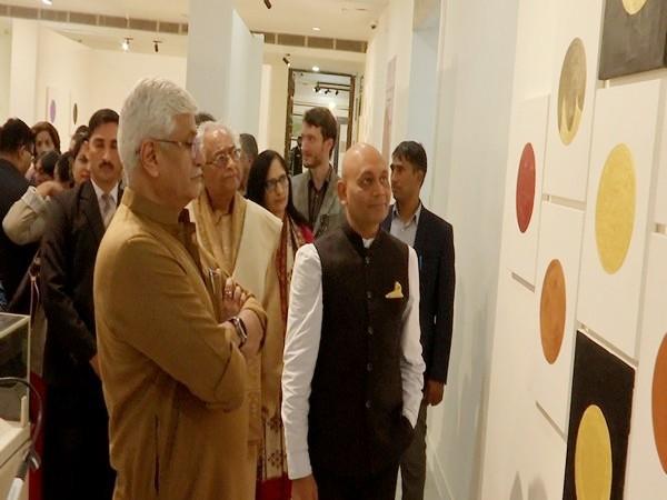 Union Minister Gajendra Singh Shekhawat Inaugurates 'Shunyata' Exhibition by Abhay K in New Delhi