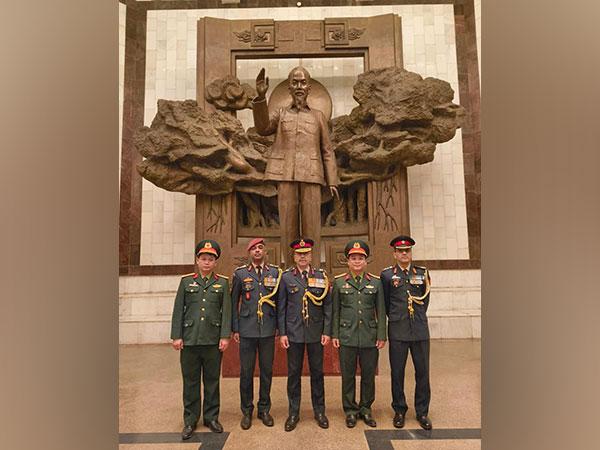 Indian Army Vice Chief pays tribute to former Vietnam President Ho Chi Minh in Hanoi