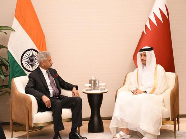 EAM Jaishankar meets Qatar PM as year's first diplomatic engagement