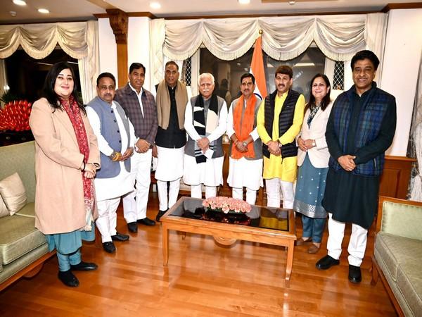 Delhi BJP MPs Meet Union Minister Manohar Lal Khattar to Discuss Development Projects