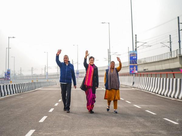 Delhi CM Atishi Inaugurates Punjabi Bagh Flyover, A Milestone in City's Infrastructure