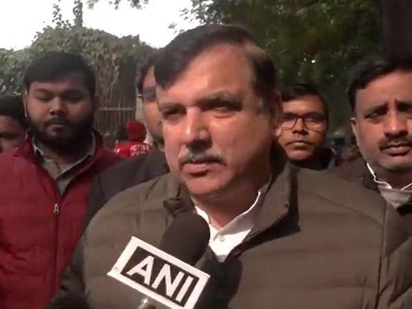 "BJP wants to win the election through electoral scam": AAP MP Sanjay Singh