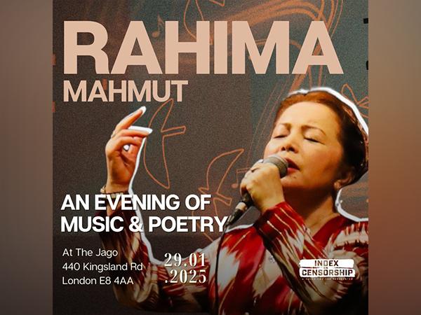 Uyghur activist and singer to perform in London, spotlighting persecution of her community