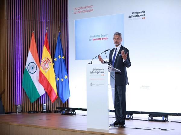 "India ties with Spain, EU stabilising factor in today's turbulent times": EAM Jaishankar