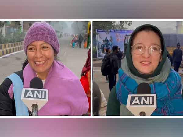 "Very purifying for soul": Foreign devotees joyous on attending Mahakumbh Mela