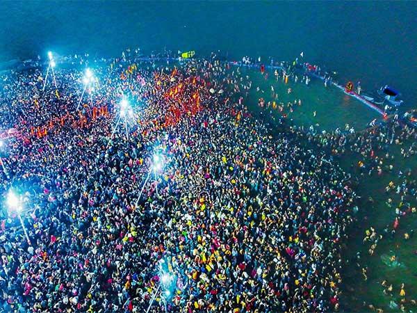 Millions Gather at Mahakumbh Mela in Prayagraj, Featuring 'Golden Baba' and Global Devotees