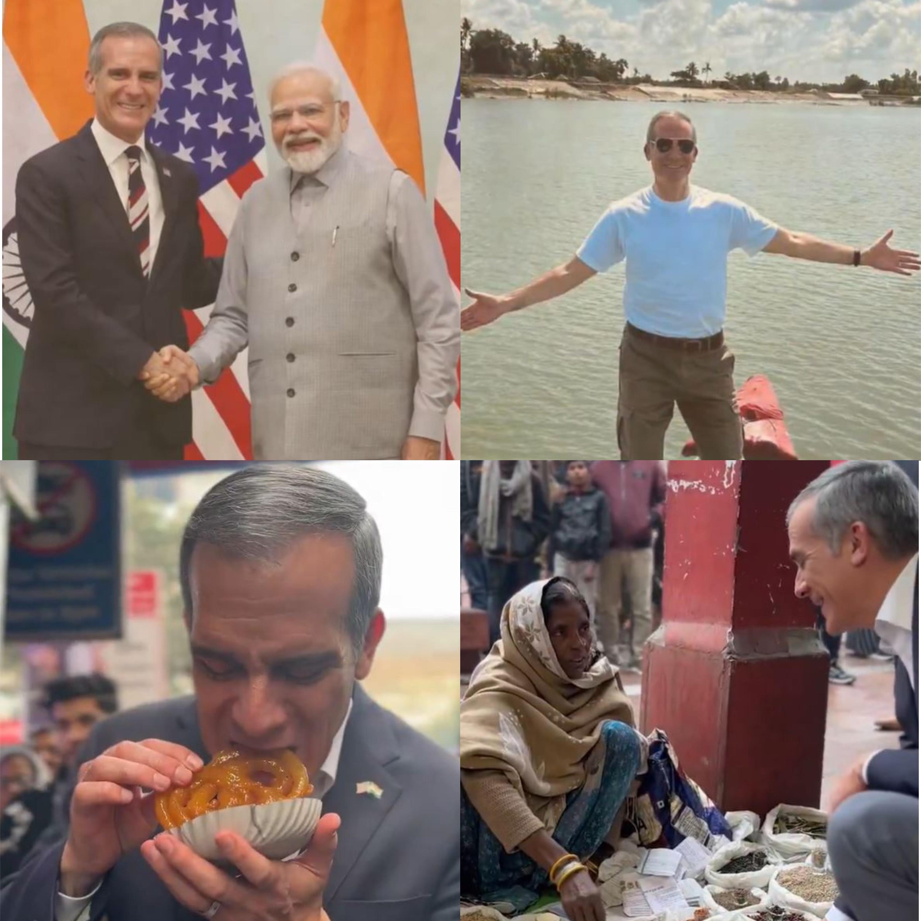 US Ambassador Eric Garcetti Bids Farewell to India, Celebrates Strong US-India Ties