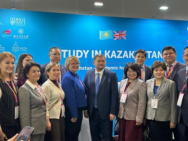 Kazakhstan showcases its potential as Regional Academic Hub at Bett Show in UK