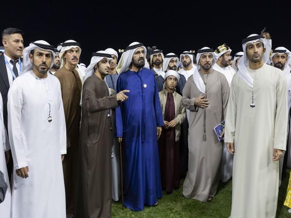 Mohammed bin Rashid attends 'Fashion Friday' at Meydan Racecourse