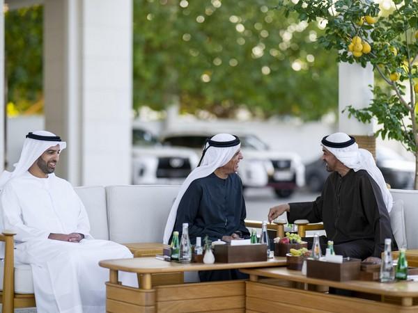 UAE President receives Ruler of Ras Al Khaimah