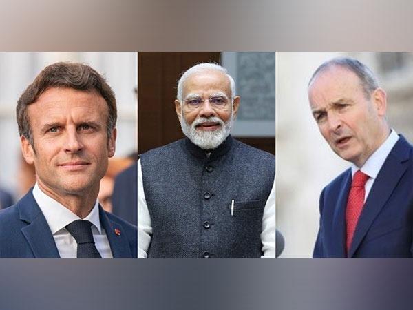 PM Modi Thanks Irish PM Micheal Martin and French President Emmanuel Macron on India's 76th Republic Day