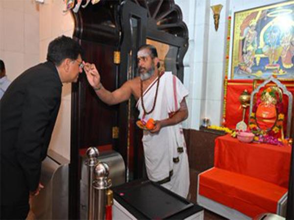 Union Minister Piyush Goyal visits Shiva Temple in Muscat