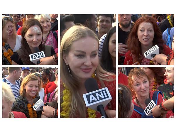 International Visitors Celebrate Maha Kumbh Mela in Prayagraj