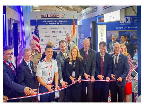 US Pavilion Opens at Aero India 2025 with Jorgan K Andrews