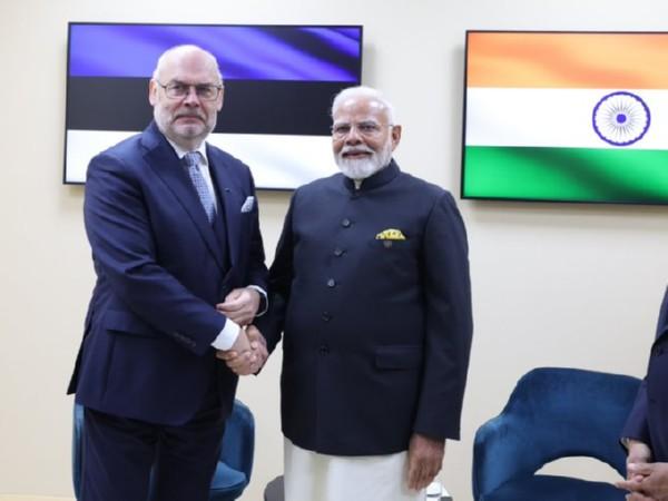 Prime Minister Narendra Modi Meets President Alar Karis of Estonia at AI Action Summit in Paris