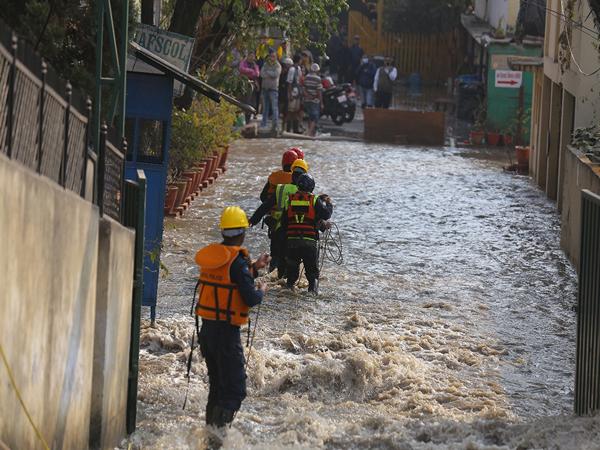 Kathmandu govt buildings inundated while drinking water taps run dry